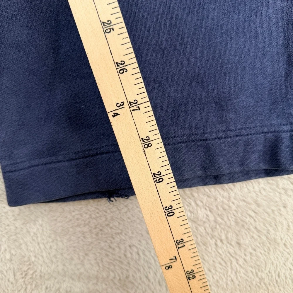 VTG Y2K Nike Sweatpants Mens L‎ Blue Fleece Straight Leg Fleece Lounge Athletic